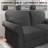 Kandiss Upholstered 56.3'' Loveseat-1125588608