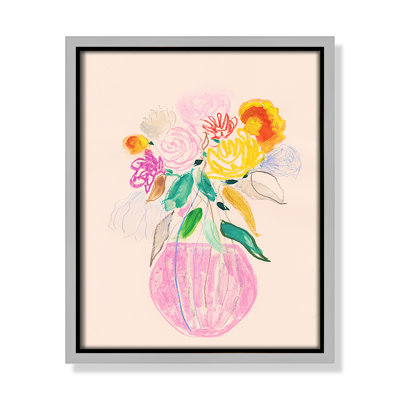 Simple Floral I Print by Bea Dina