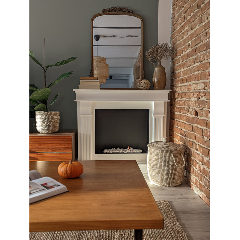 Portail bio-foyer AUGUST blanc - CA / PF / W, Blanc