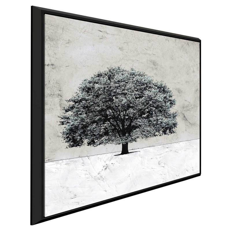 «Old Black Tree», reproduction de peinture acrylique sur toile encadrée, H 31,5 po x l 31,5 po x P 2 po