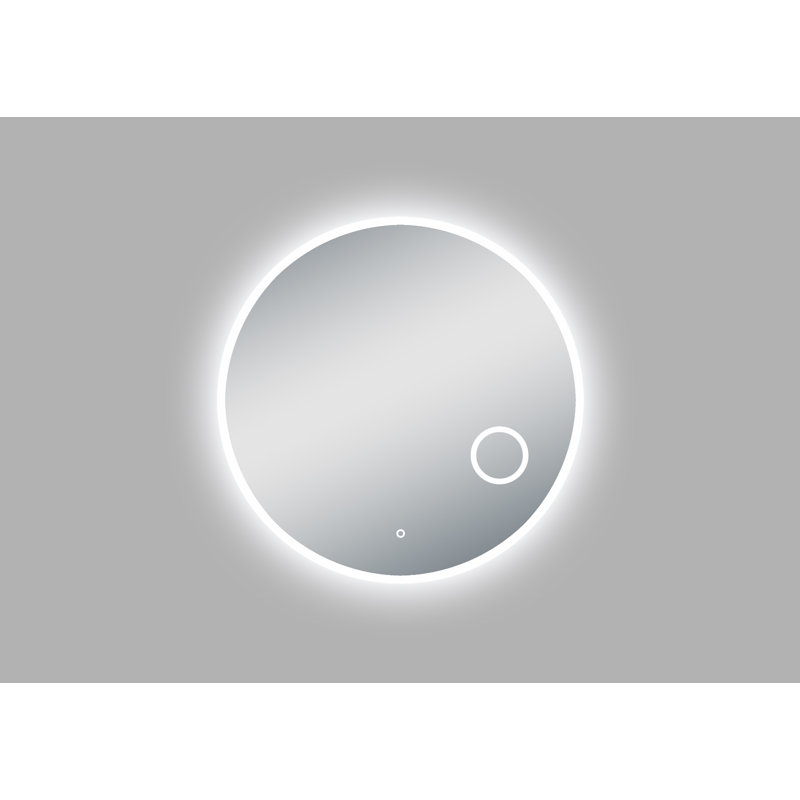 Apollo 36" Round Frameless LED Bathroom Vanity Mirror