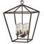 4 - Bulb 24.5" H Outdoor Hanging Lantern-787298891-787298890