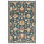 Tapis oriental en coton touffeté à la main gris foncé / rouge Metro-1276601565