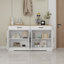 Buffet de rangement 55,91 "avec 2 tiroirs et 4 portes