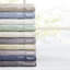 Serviettes de toilette antibactériennes et anti-acariens 100% coton (ensemble de 6)-1237492241
