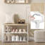 6 Pair Shoe Rack-965178584