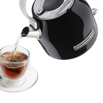 KitchenAid Compact 1.25 L Electric Kettle in Black Matte