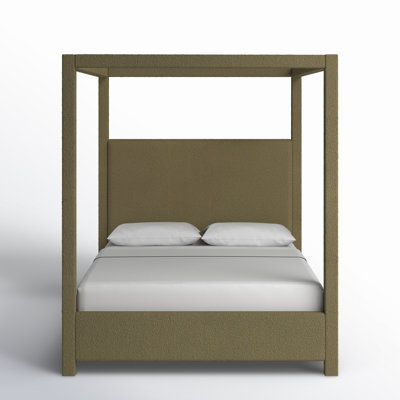 Upholstered Canopy Bed