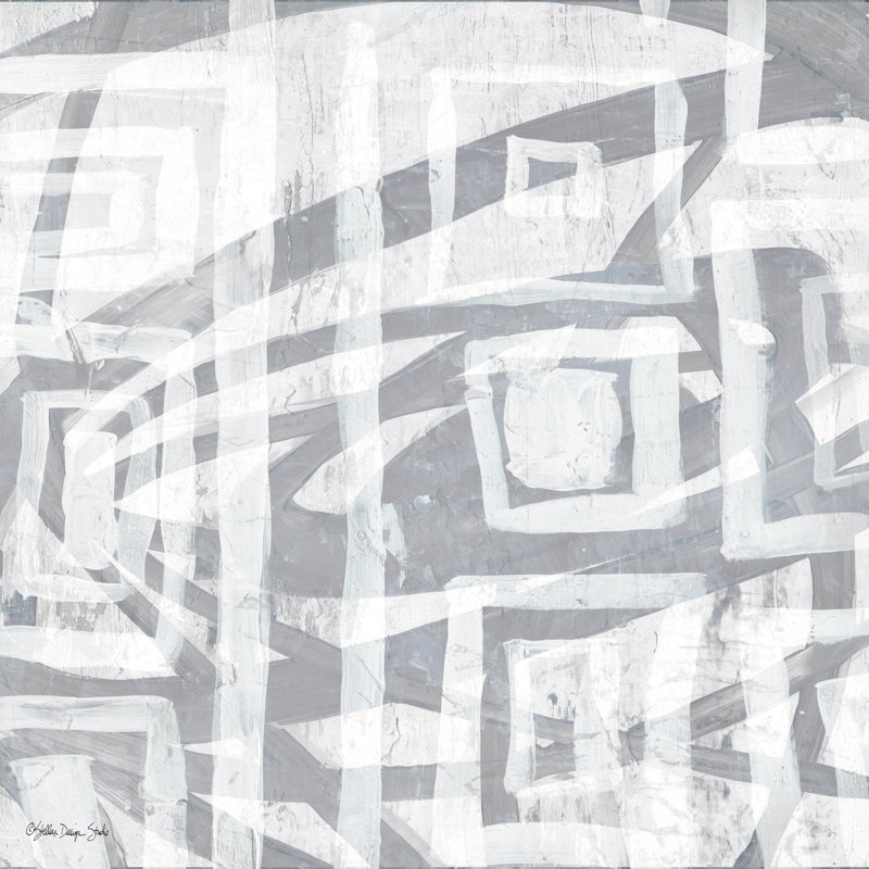 " Intertwined 5 " by Stellar, 12" H x 12" W, No, Wrapped Canvas