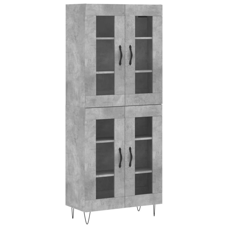 Richbell 69.5cm Sideboard, Concrete Grey