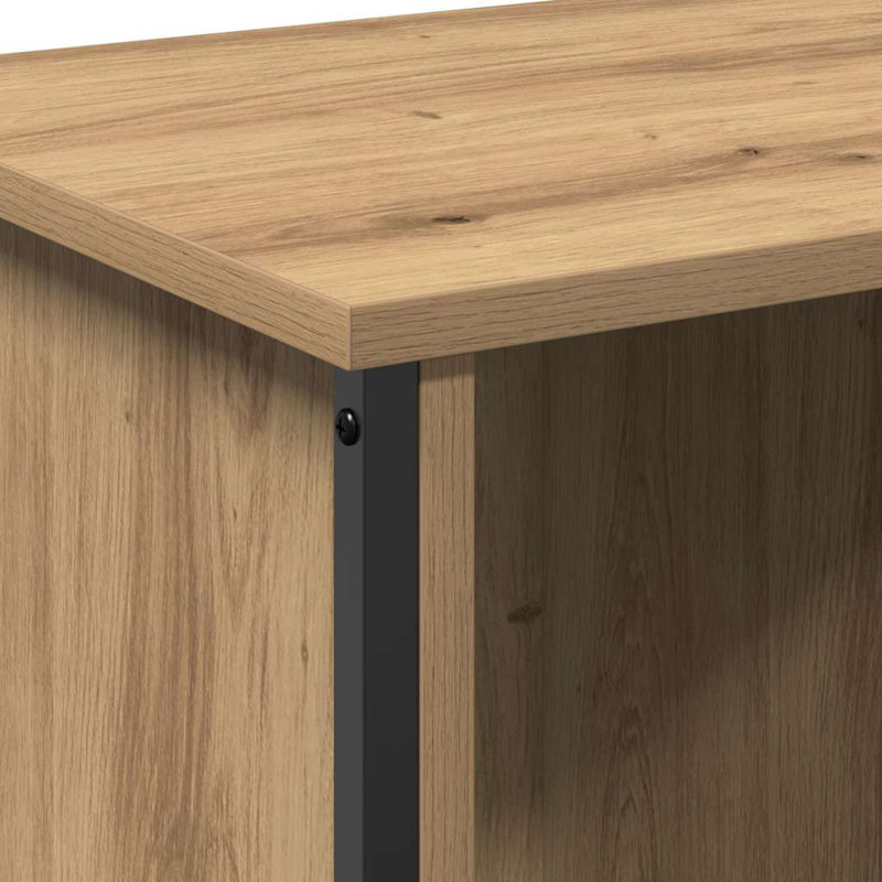 TV Cabinet 102 X 35 X 45 Cm Engineered Wood, Artisan Oak