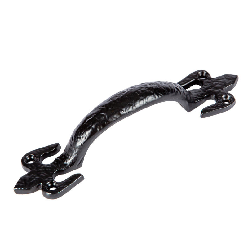 Hammer & Tongs Rustic Fleur De Lis Door Handle