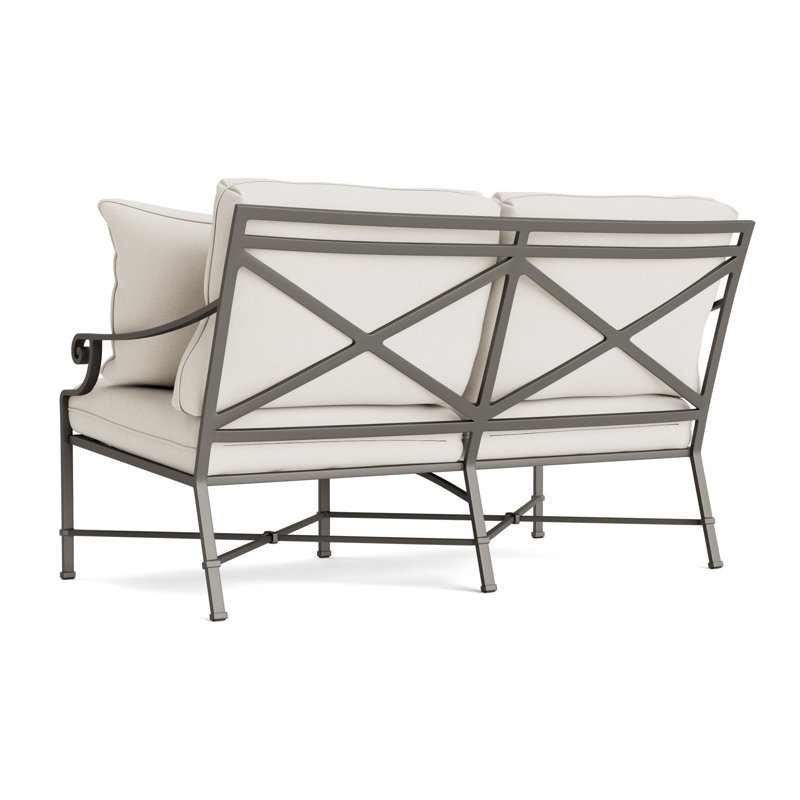 Venetian Outdoor 2 - Seat Loveseat, Fusion Natural, Mica