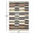 Oniel Geometric Machine Woven Area Rug-48784418