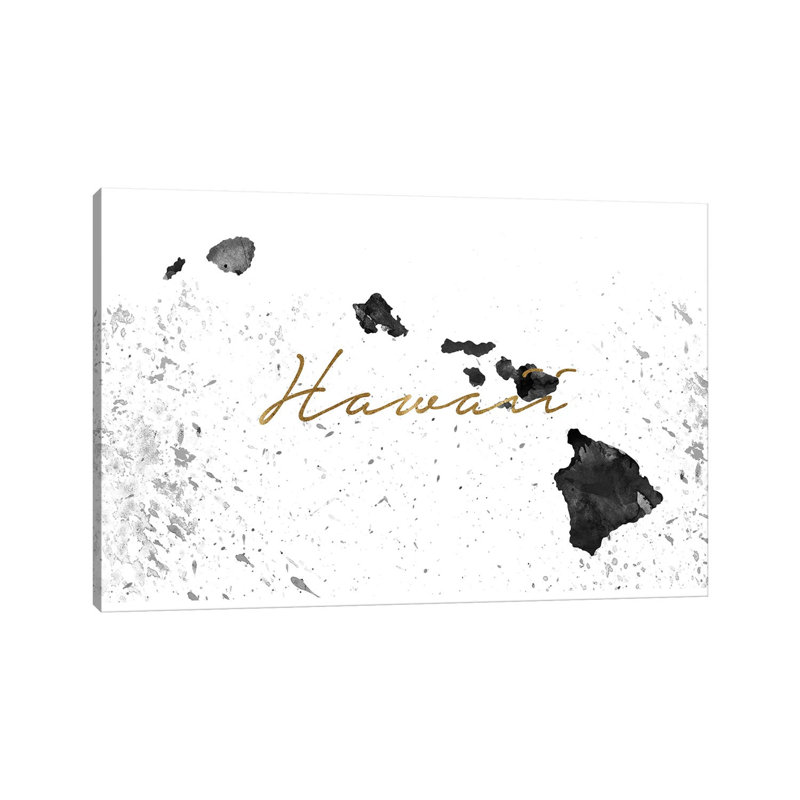 Hawaii - Wrapped Canvas Painting, 66.04cm H x 101.6cm W x 1.91cm D