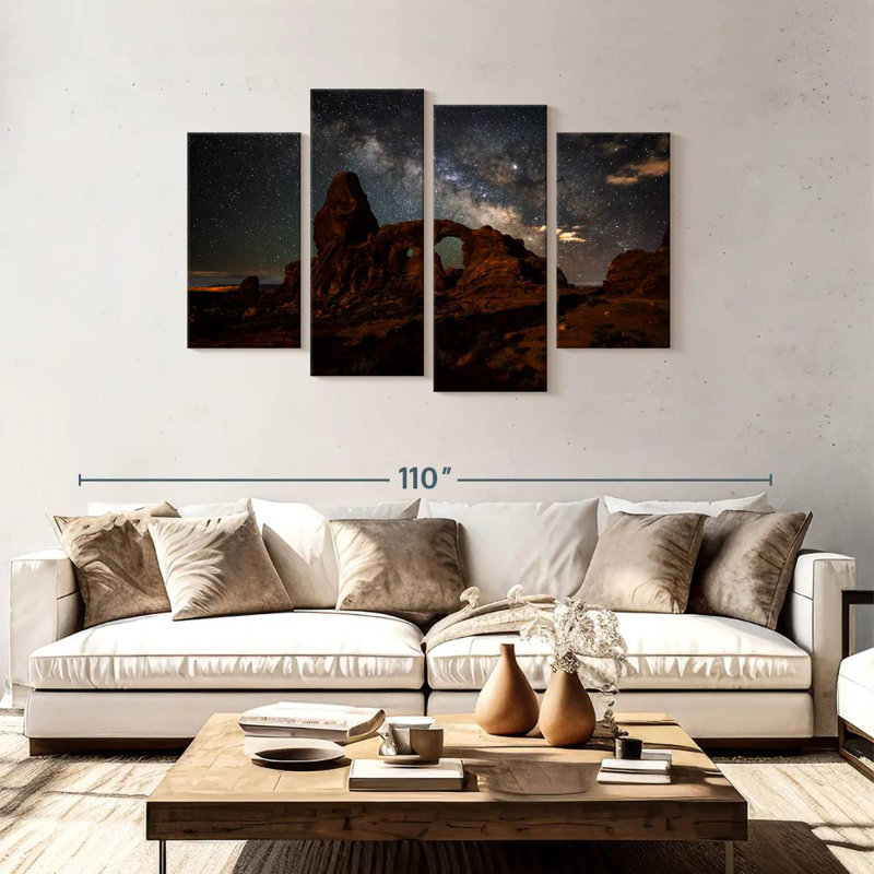 Oberle Turret Arch Milky Way, 48" H x 75" W