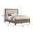 Shannon Panel Bed With Nailhead Trim, Fabric, Wood-115686087-115686090