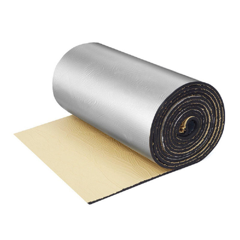 Panneaux muraux 20 * 6,56 pouces avec isolation caoutchouc-plastique
