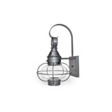 Onion 1-Light Outdoor Wall Lantern