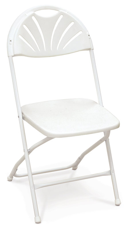 Chaise pliante en plastique Series 5, Blanc