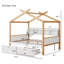 Cadre en bois original avec deux tiroirs et-2021458863