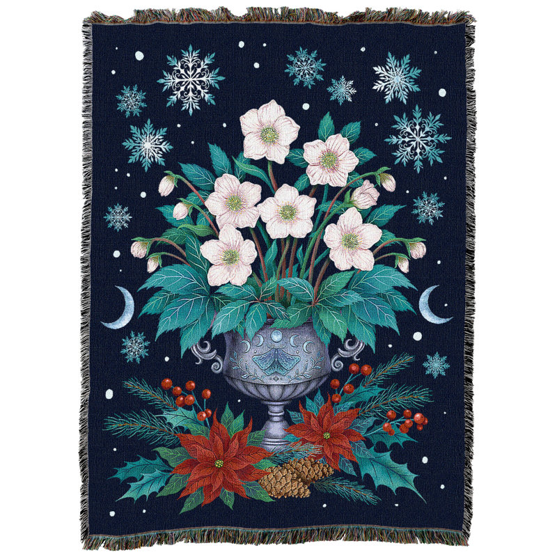 Jeté en coton Pure Country Weavers, L 80 po x l 60 po