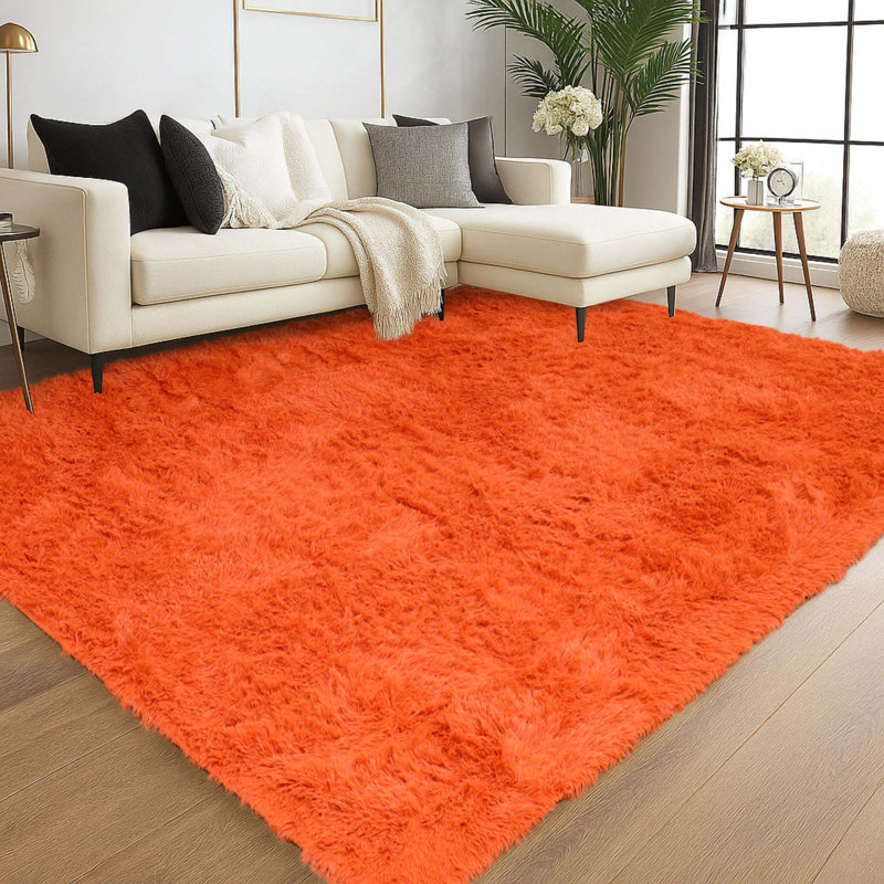 Adela Standard Shag Area Rug, Rectangle 60 x 110 cm