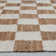 Madalene Checkered Hand-Loomed Jute Area Rug 