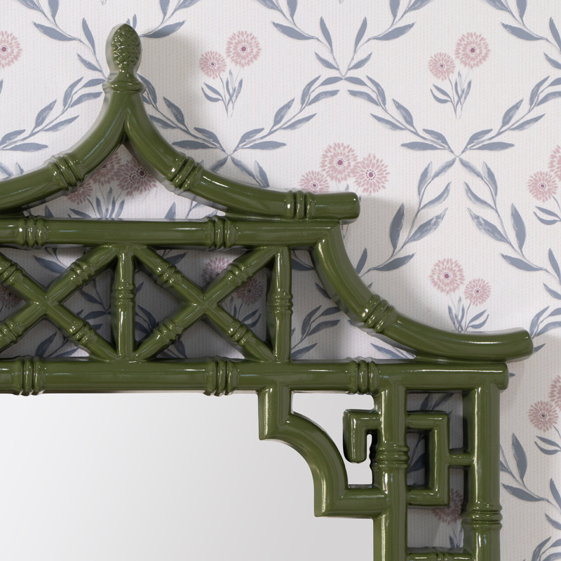 Shing Resin Wall Mirror, Dark Forest