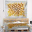 Tapisserie de conception abstract golden fragments 3d-28495202
