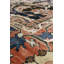 Antique Hand Knotted Wool Oriental Area Rug in Black