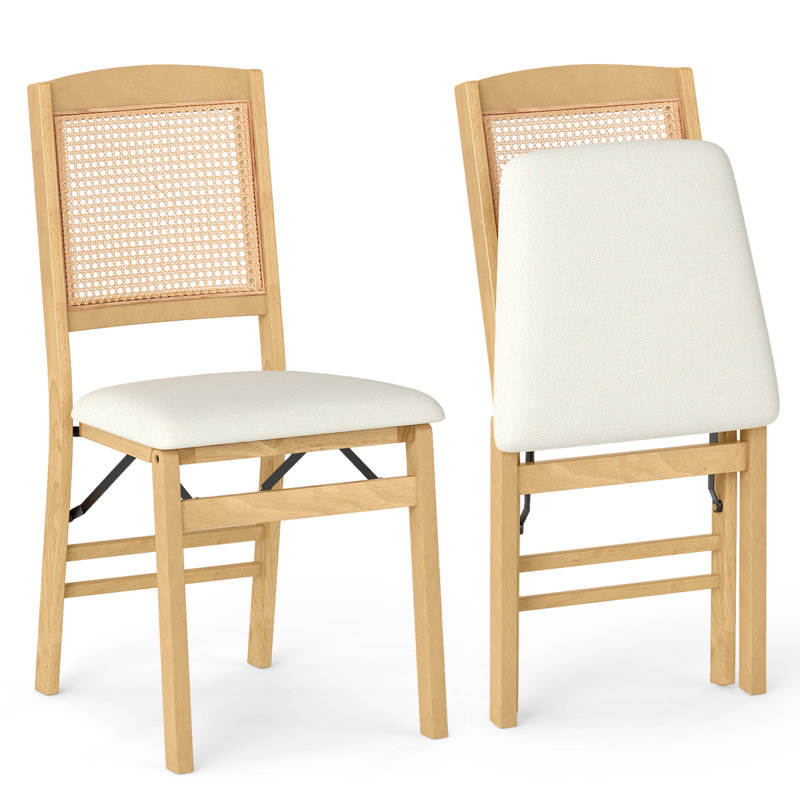 Linen Upholstered Dining Chair, Brown, Brown
