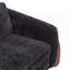 Canapé avec revêtement en tissu texturé-456611299
