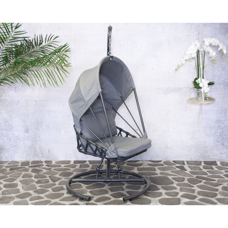 Taufner Hanging Sun Lounger with Stand