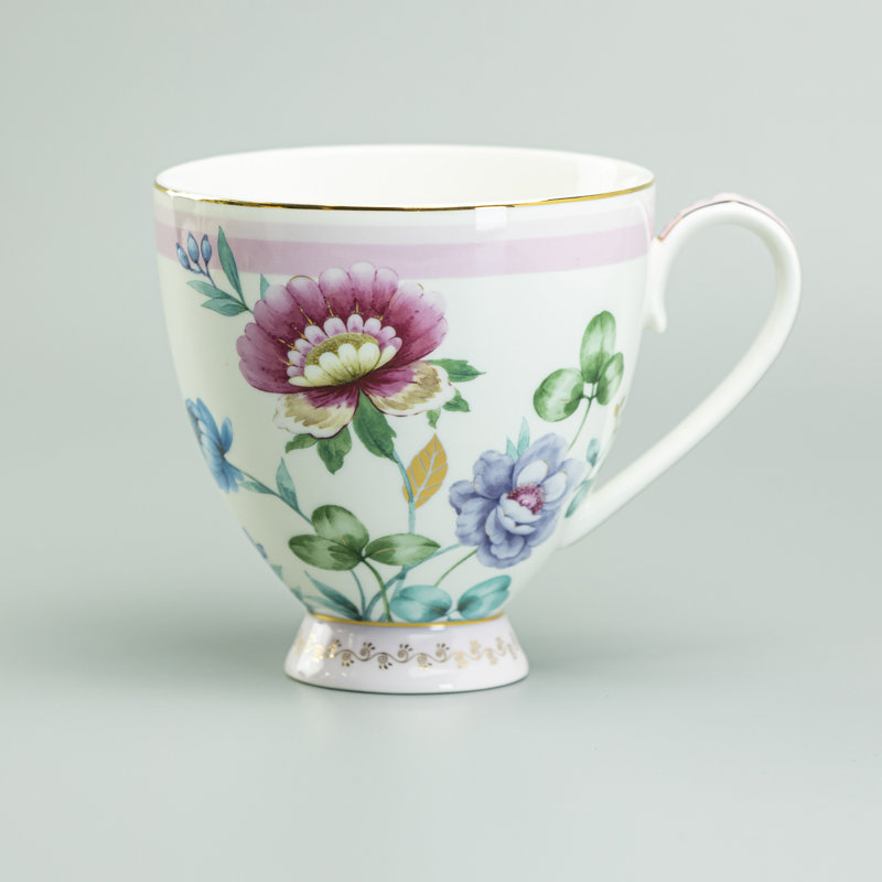 Tasse à thé, Rose