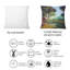 Alley In Colorful Spring Park - Coussin décoratif imprimé moderne-77584803