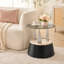 Ensemble de 2 tables basses gigognes et tables de bout Glam