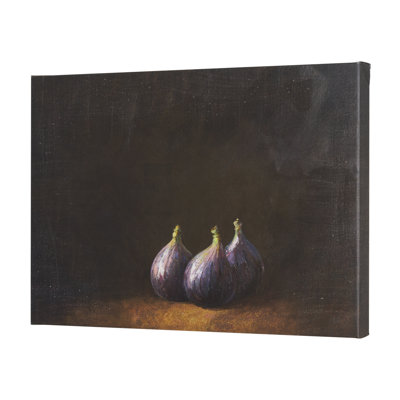 Lonely Pear a Hand Embelished Textured Canvas