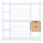 Garde-robe de style ouvert avec rails suspendus, tablettes et tiroirs-1571370702