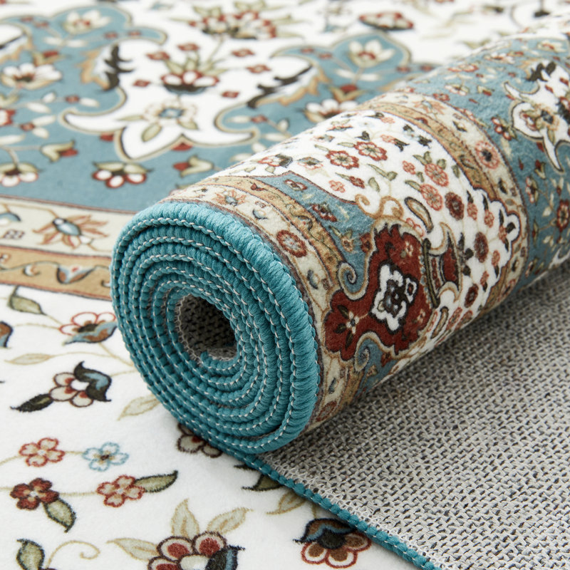 Cashmere Machine Tufted Area Rug ( Low-Pile Traditional), Rectangle 160 x 230 cm