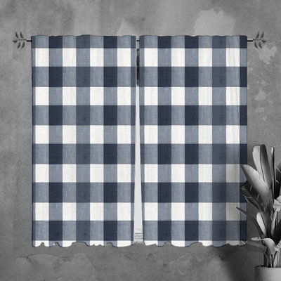 Paire de rideaux obscurcissant en polyester