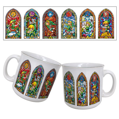 Zelda - Stained Glass 20oz. Camper Mug