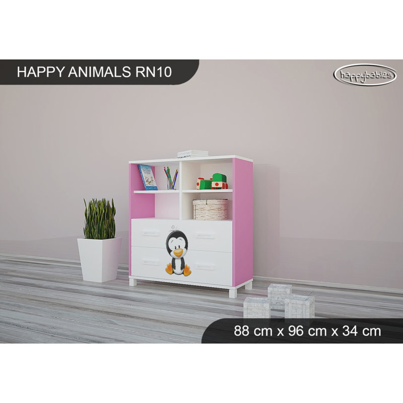 88cm W Kids Cube, Pink