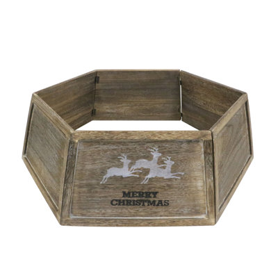 31.5 Inch Wood Christmas Tree Collars