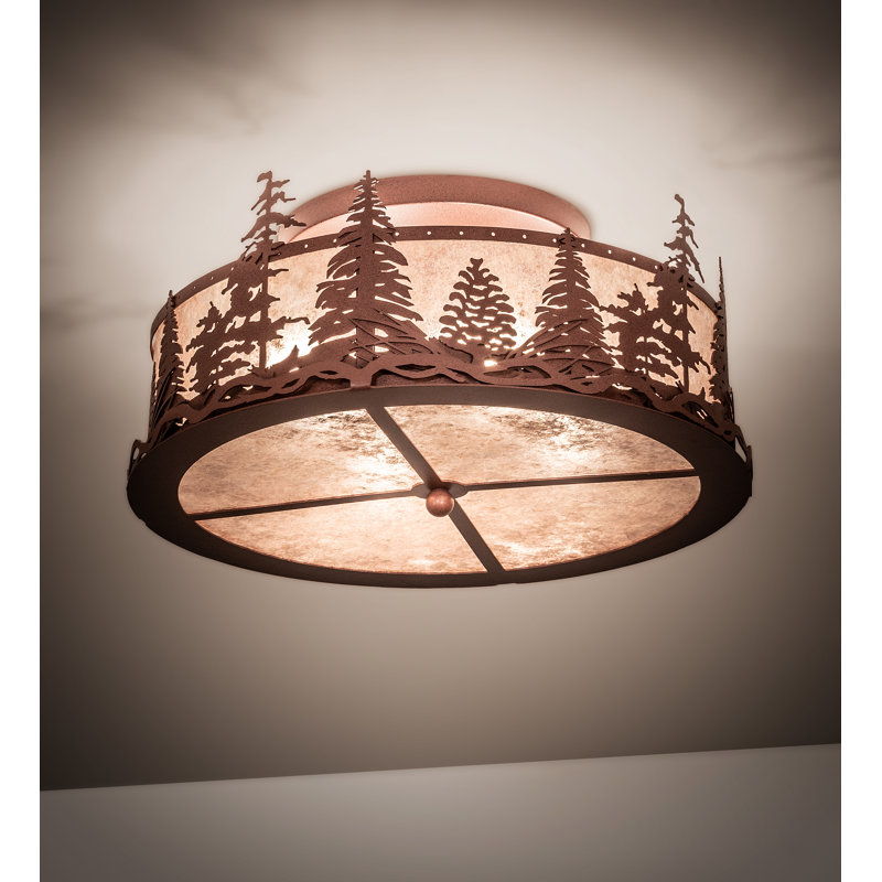Fitzgerald 4 - Light Flush Mount