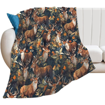 Deer Blanket, 30 x 40 in