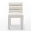 Chaise d'appoint rembourrée en velours Cowger-593259834