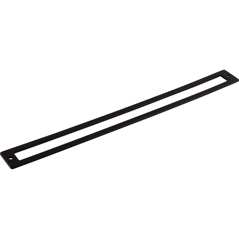 Hollin  Backplate, 1.19" H x 12.5" W x 0.13" D, Pewter Antique