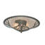 Rustic Lodge 2 - Light Flush Mount