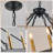 48- Light Dimmable Lantern Wagon Wheel Chandelier-105552668